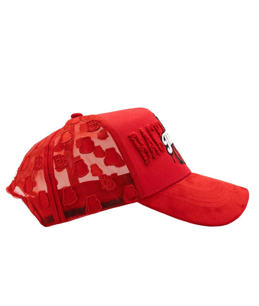 31 Hats x Backpack Boyz “ La Mochila “ Trucker SnapBack Red