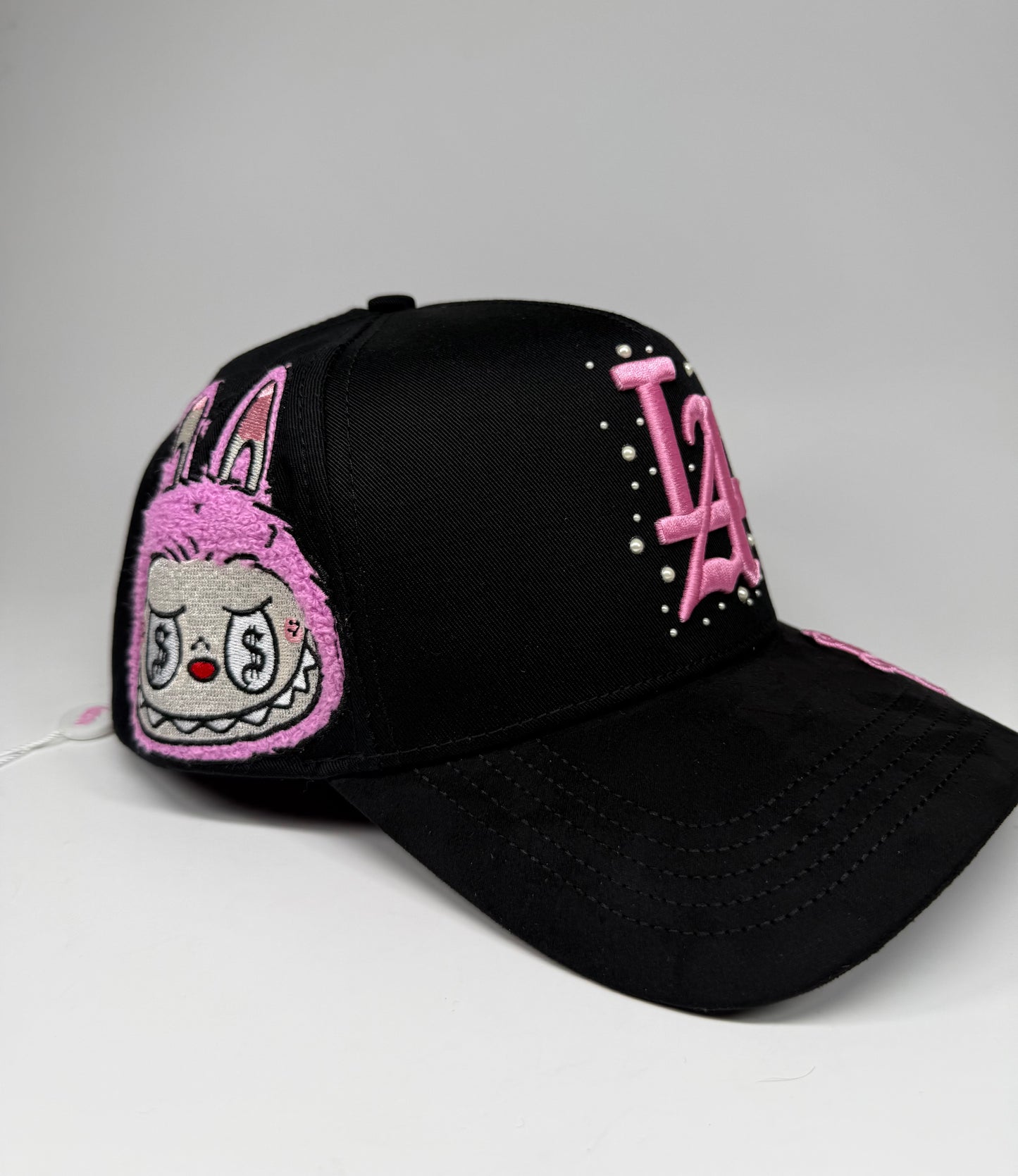 Cashed Only x Labubu SnapBack Pink/black