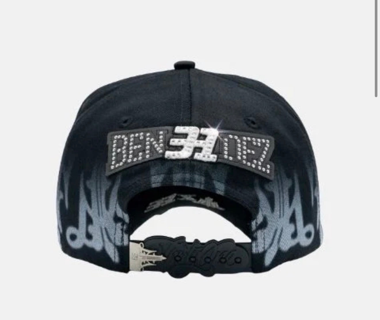 31 HATS X DAVID BENAVIDEZ DB31 BLACK SNAPBACK HAT ONLY! 31BNVDZDB31 BKWHT