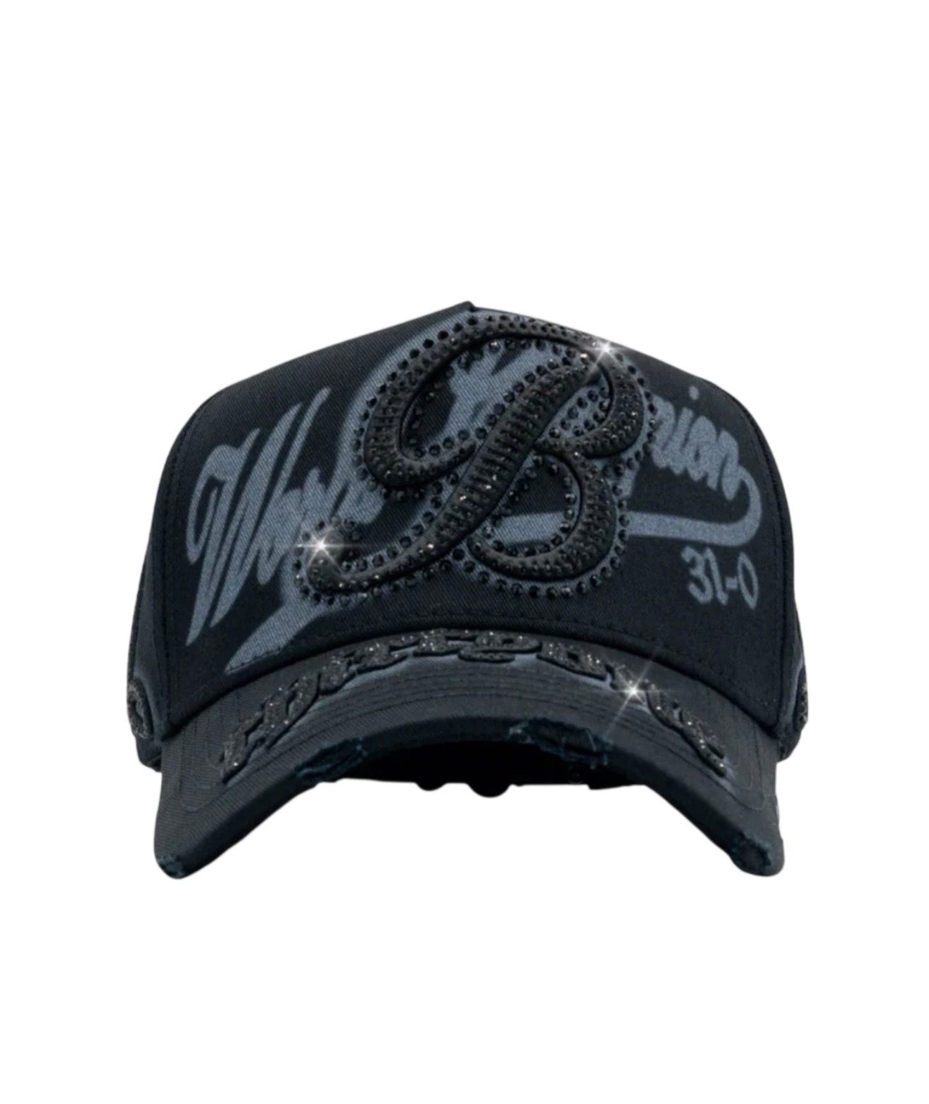 31 HATS X DAVID BENAVIDEZ 31-0 BLACK SNAPBACK HAT ONLY! 31BNVDZ31-0 BLKGRY