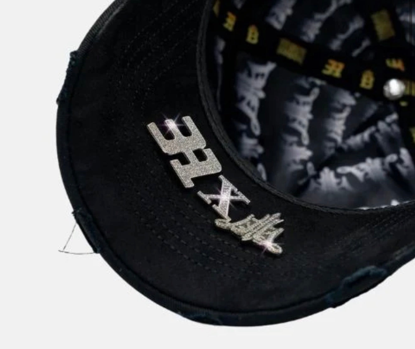 31 HATS X DAVID BENAVIDEZ DB31 BLACK SNAPBACK HAT ONLY! 31BNVDZDB31 BKWHT