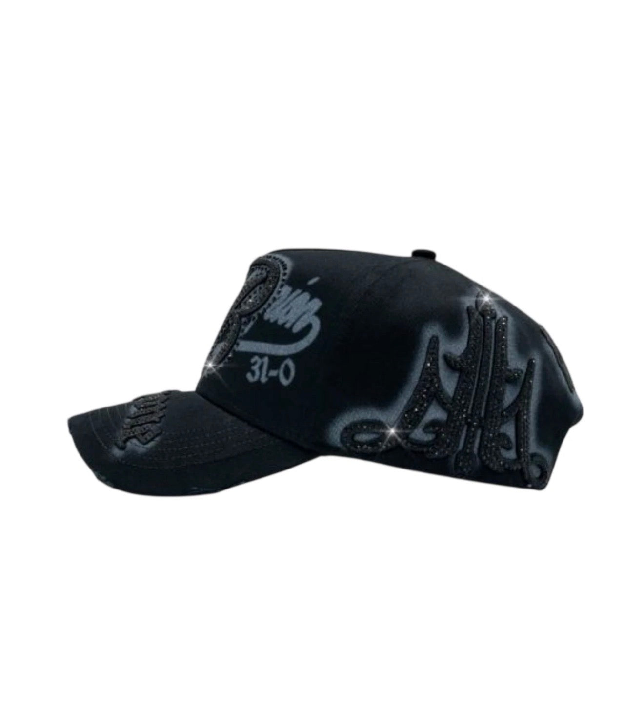 31 HATS X DAVID BENAVIDEZ 31-0 BLACK SNAPBACK HAT ONLY! 31BNVDZ31-0 BLKGRY