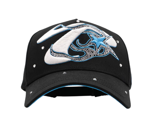 31 HATS T-STAR BLACK SNAPBACK HAT 31T-STAR BLKBLUE